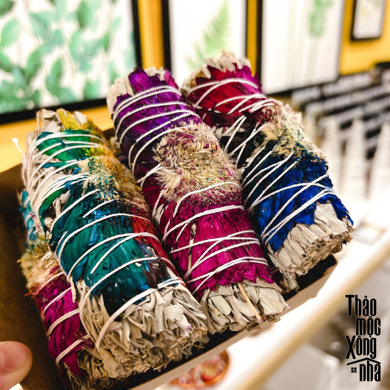 Xô thơm thiên đường - thảo mộc xông nhà