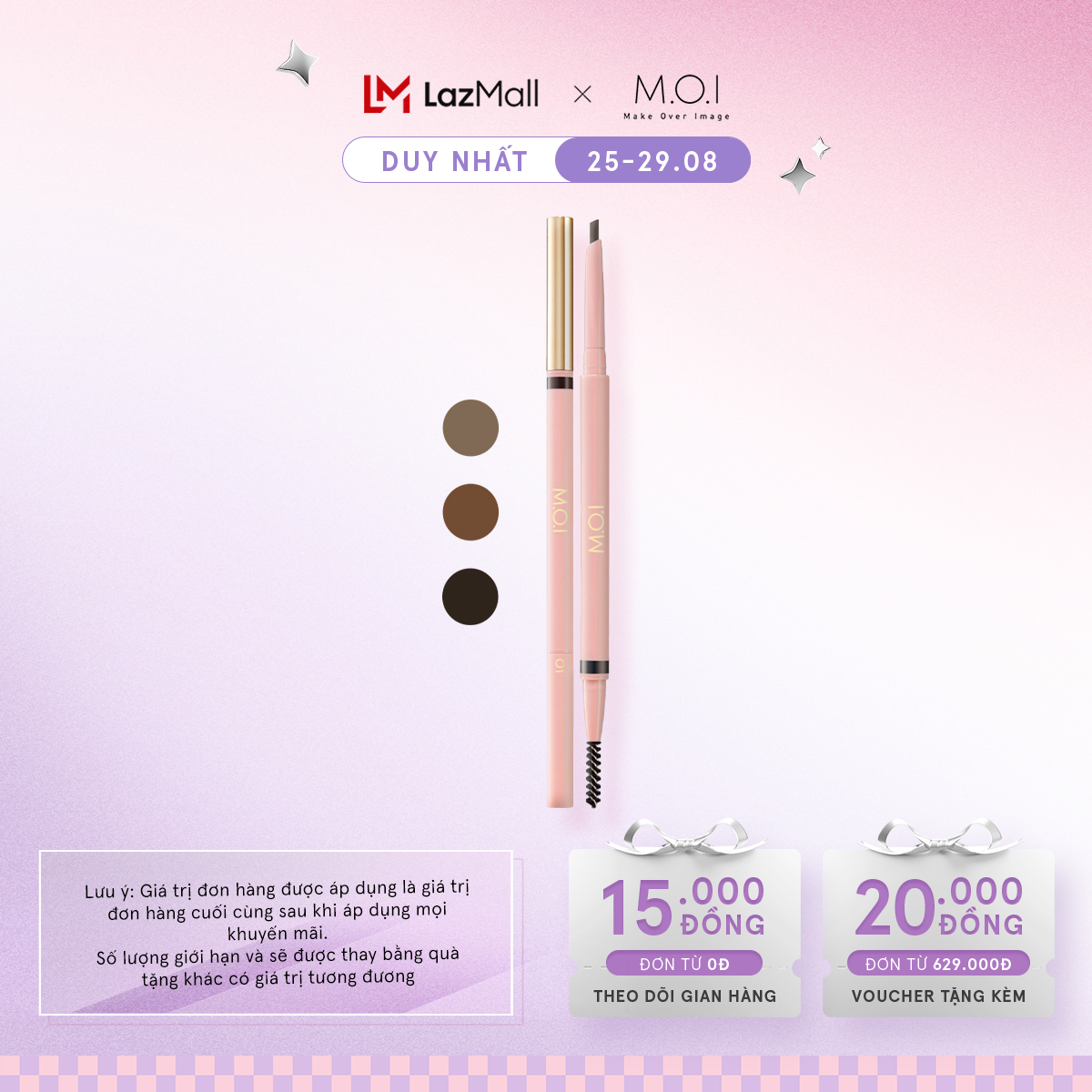 Chì kẻ mày M.O.I Perfect Shape Eyebrow Pencil