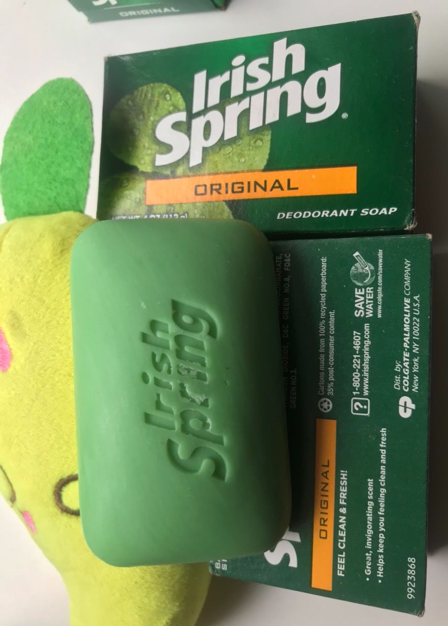 Xà bông cục diệt khuẩn Irish Spring Deodorant Soap Original hàng xách tay.