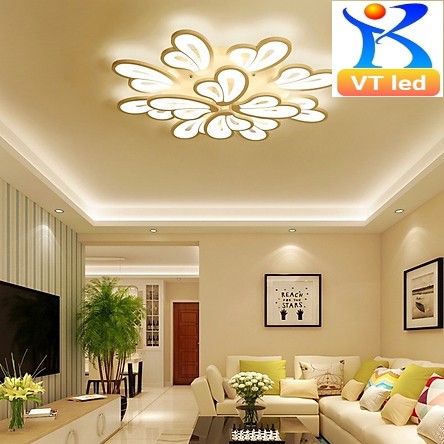 [Đèn LED trang trí+ tặng kèm điều khiển] Đèn Led Vĩnh Tường siêu sáng Cánh bướm 12 cánh phù hợp trang trí không gian phòng khách, phòng ngủ, có nhiều kích cỡ với 3 chế độ ánh sáng, bảo hành thay thế các phụ kiện hỏng