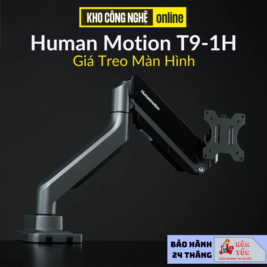 Giá treo / arm màn hình human motion t9 - 1h