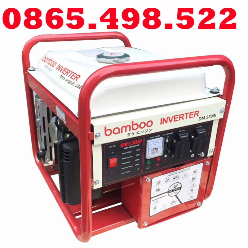 Máy phát điện xách tay bamboo dm3300i inventer