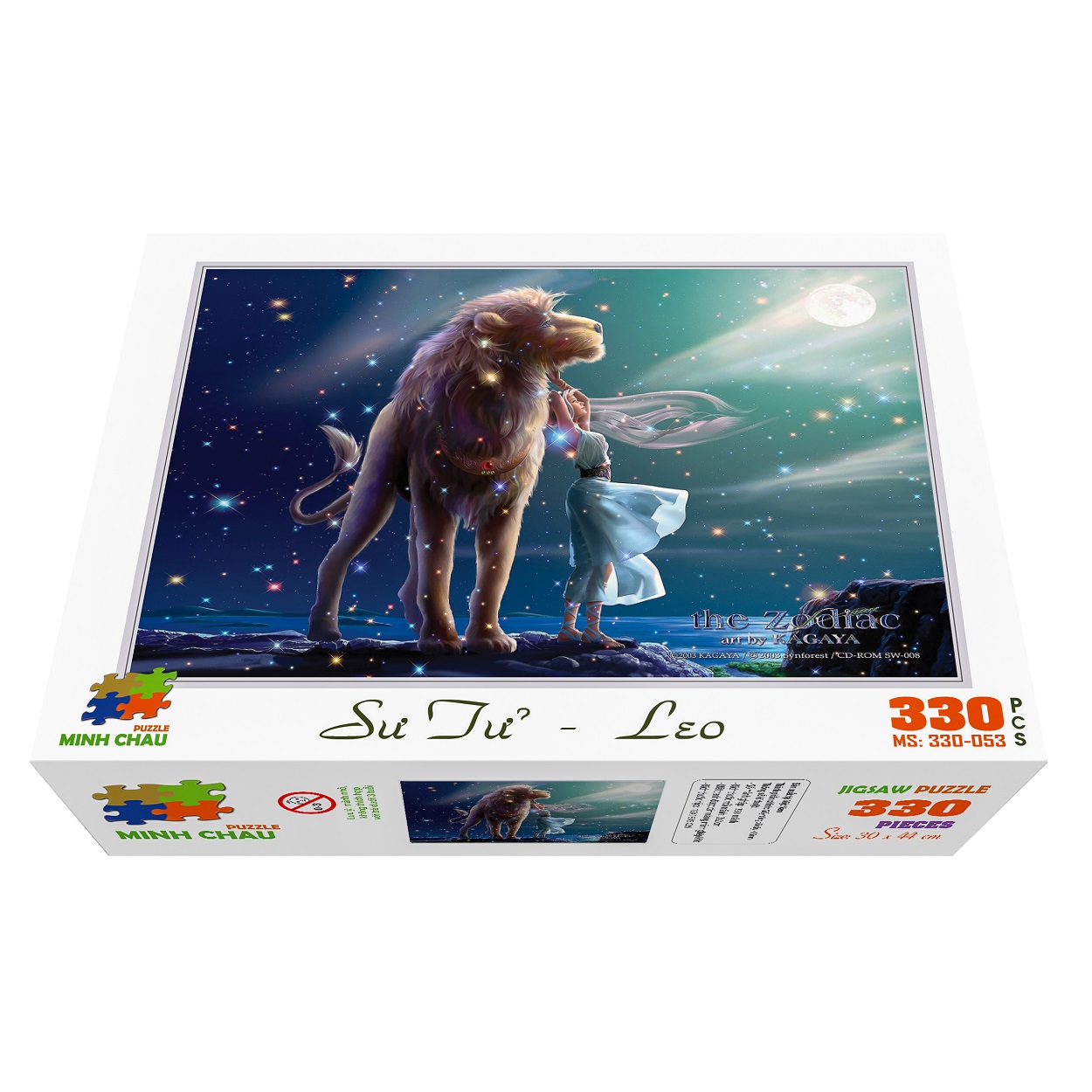 Bộ tranh xếp hình cao cấp 330 mảnh ghép – Sư Tử