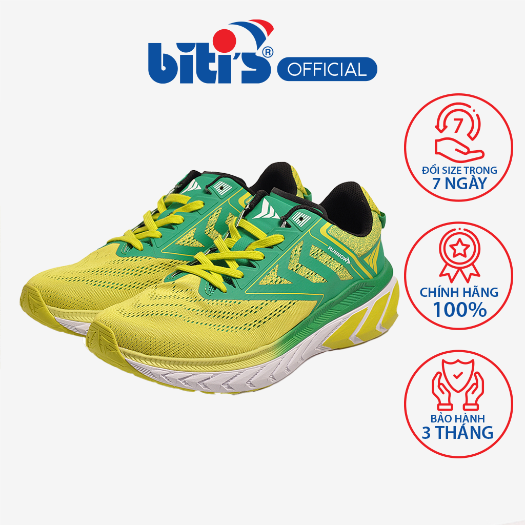 Giày Chạy Bộ Nam- Nữ Biti's Hunter Running 2.0 HSM004800XMN/HSW004800XMN (XANH MI NƠ)