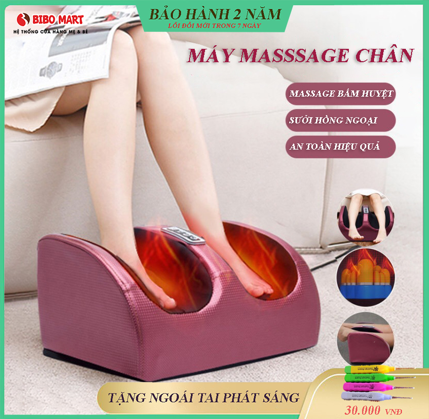 Máy massage bàn chân, massage chân cao cấp bấm huyệt bàn chân gia đình thiết bị massage bấm huyệt bàn chân và bắp chân Bảo hành 2 năm lỗi đổi mới trong 7 ngày