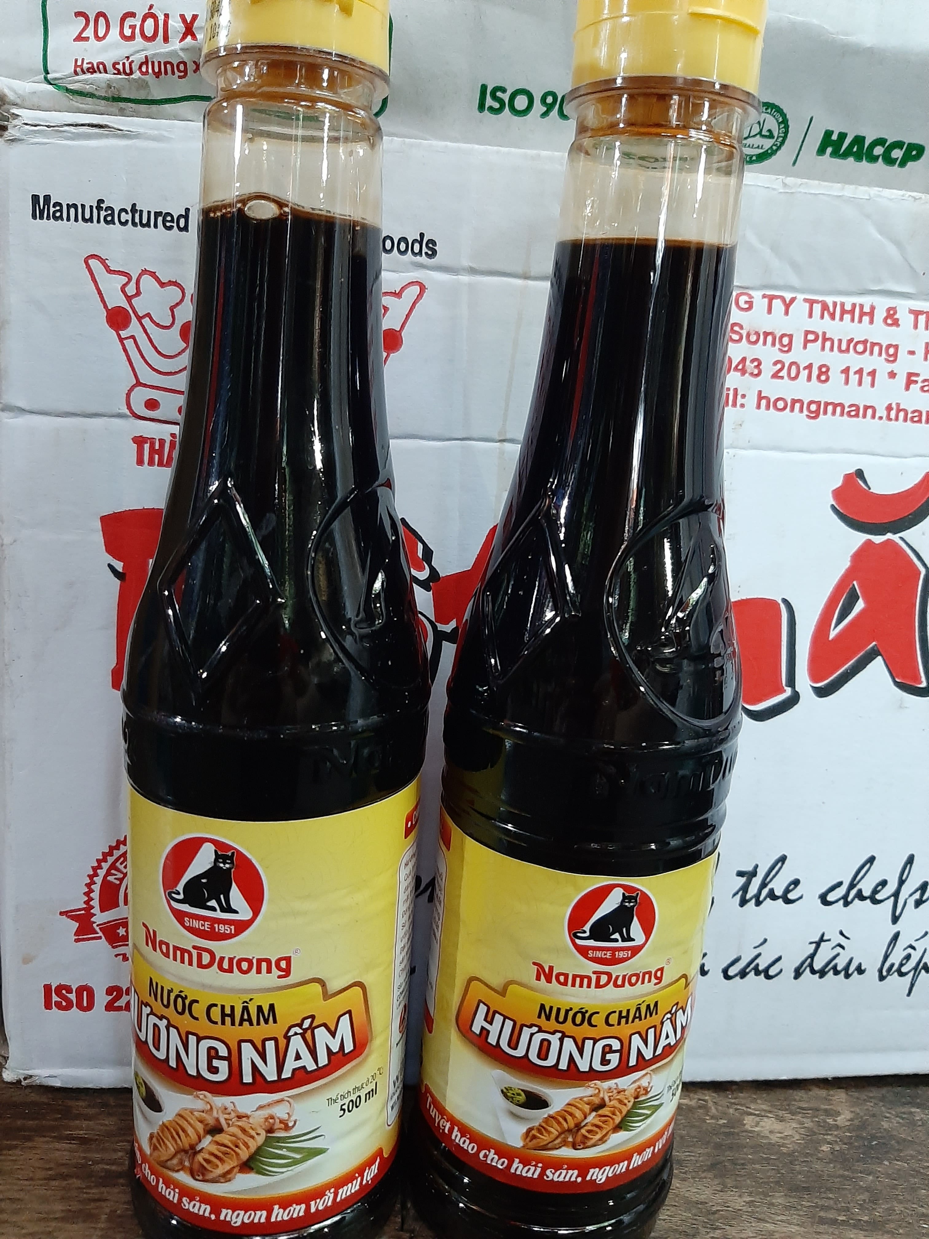 Xì dầu hương nấm nam dương 500ml