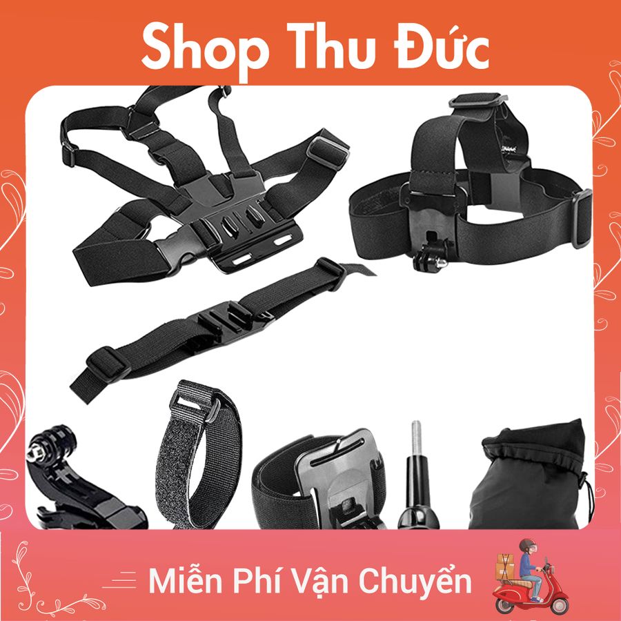 Bộ Phụ Kiện 7 in 1 SJCAM Tặng Kèm Phao Nổi - Black DTK1397413 - Shop Thu Đức