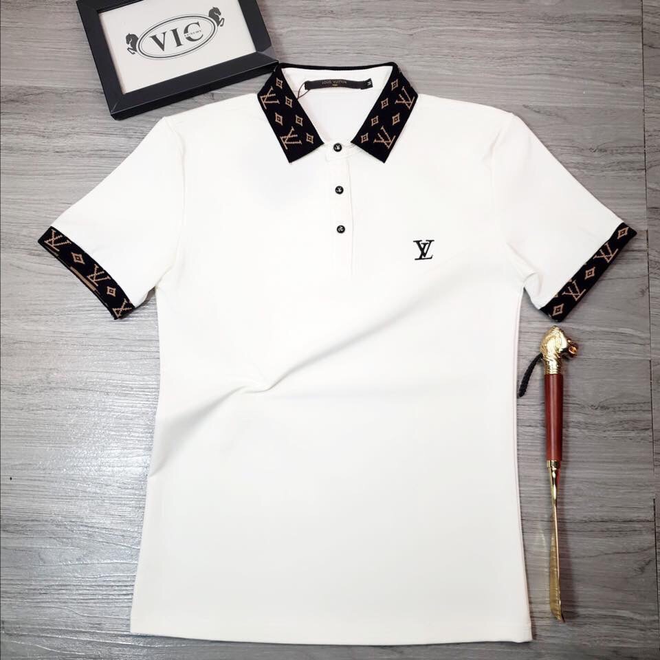 Polo shirt Louis Vuitton Blue size XS International in Cotton  28398719