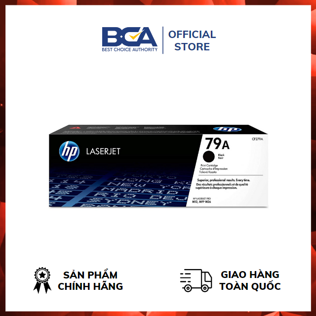 Mực In HP 79A Black Original LaserJet Toner Cartridge - Hàng chính hãng