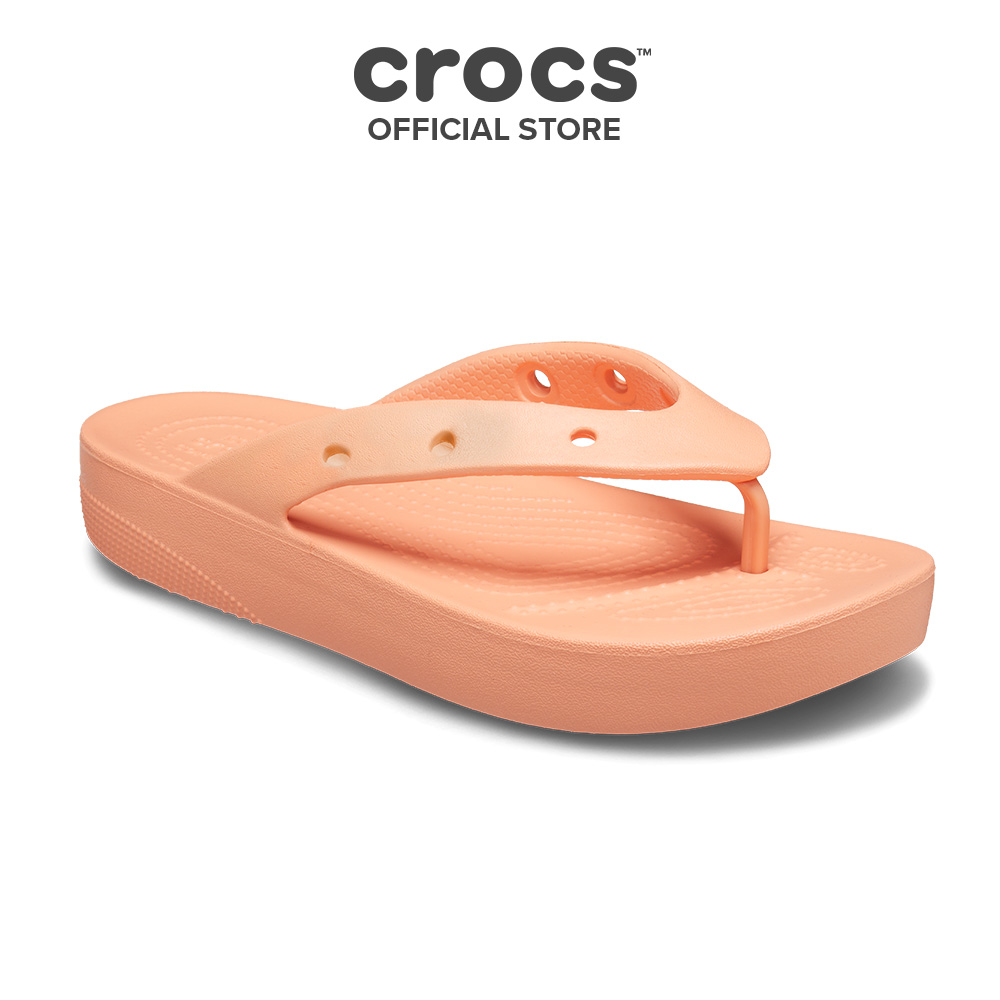 CHỈ 2.6 I VOUCHER 25% ĐƠN TỪ 1TRIỆU Dép xỏ ngón Nữ Crocs Platform Classic