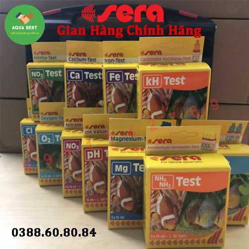 Test sera - Bộ test nước Sera - Test nước Sera