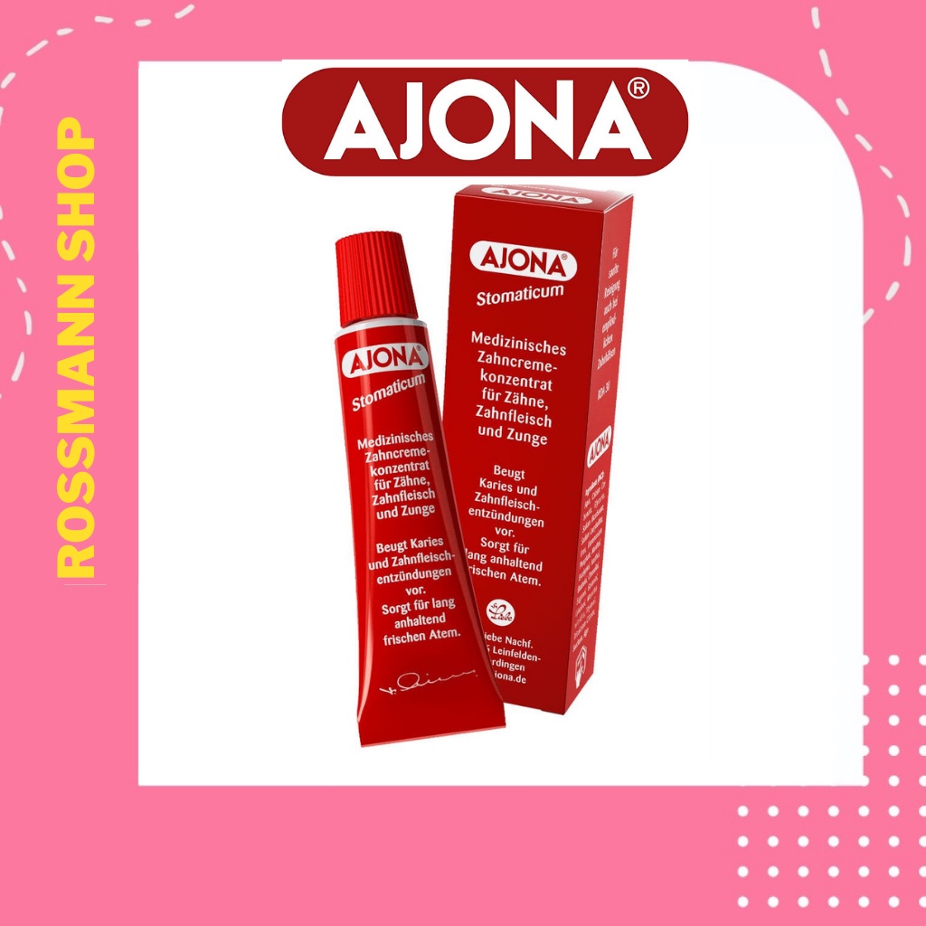 KEM ĐÁNH RĂNG AJONA TUÝP 25ML LOẠI BỎ CAO VÀ CHỐNG VIÊM LỢI