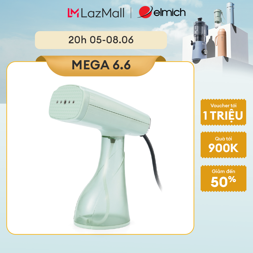 (Chỉ 15-17.06)Bàn là hơi nước cầm tay Elmich SIE9163