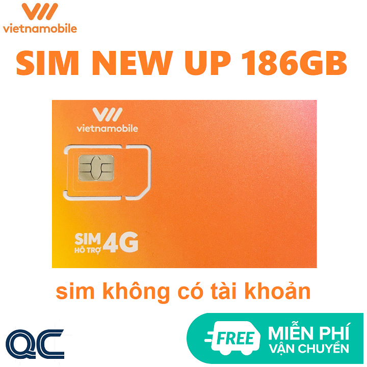 FREESHIP - CHƯA KÍCH HOẠT. [HCM]Sim 4G vietnamobile SIÊU THÁNH UP 180GB không có tài khoản miễn phí vận chuyển