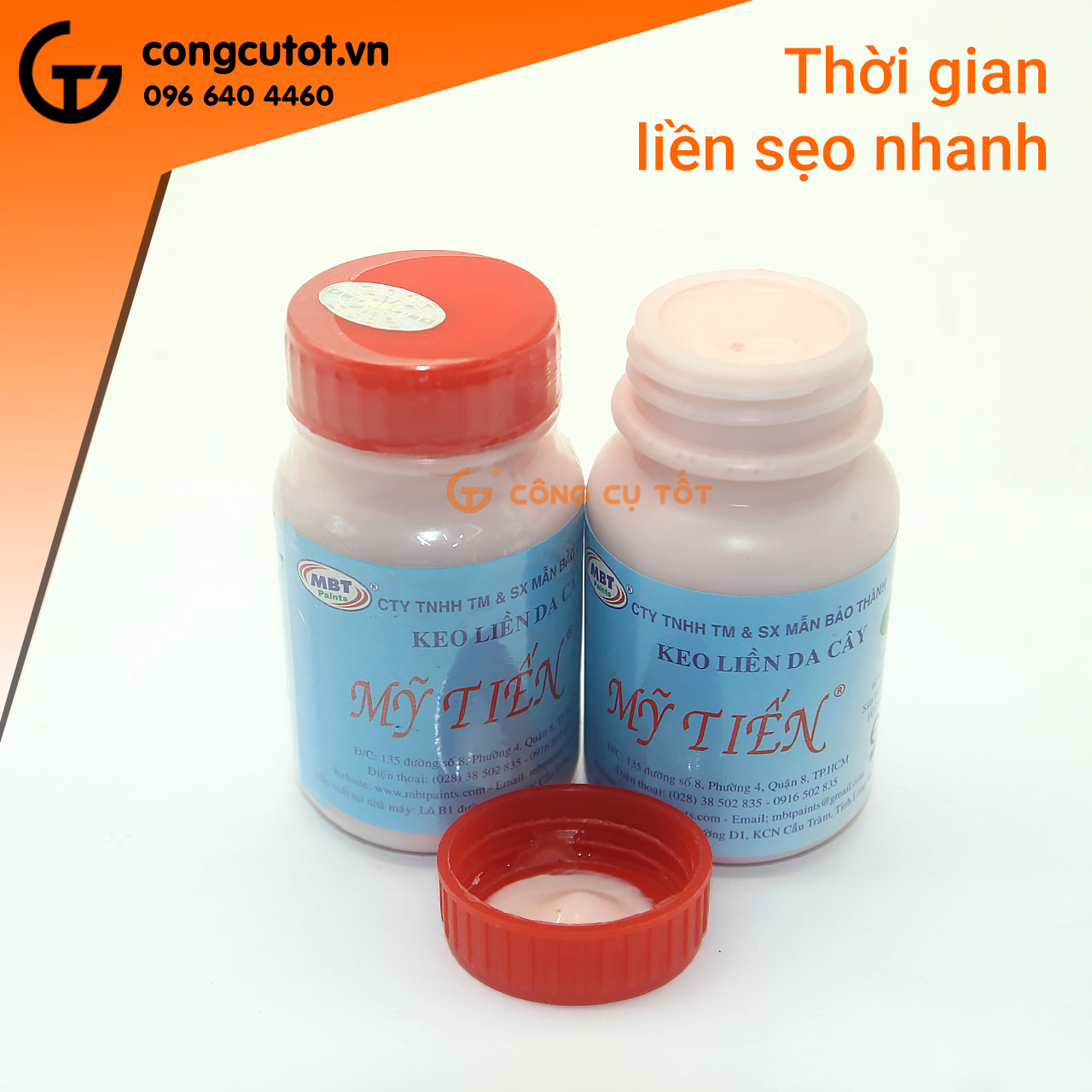 THANH LÝ Combo 2 lọ keo liền sẹo - keo liền da Mỹ Tiến
