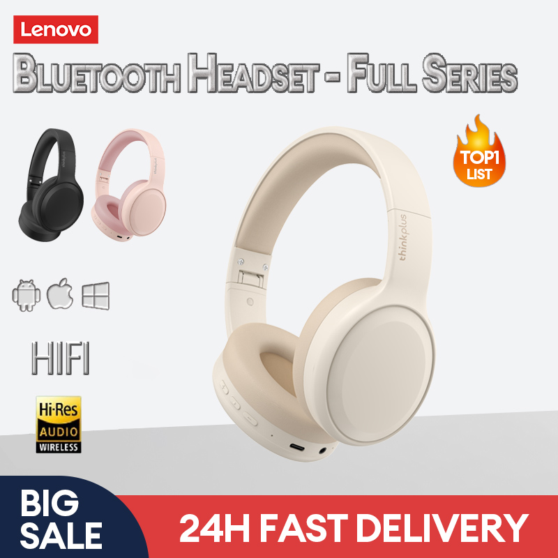 Lenovo TH30 Tai Nghe Bluetooth Dây  Tai Nghe Bluetooth Tai Nghe Chơi Thể Thao Âm Nhạc Âm Thanh Nổi Bluetooth 5.3 Có Micrô