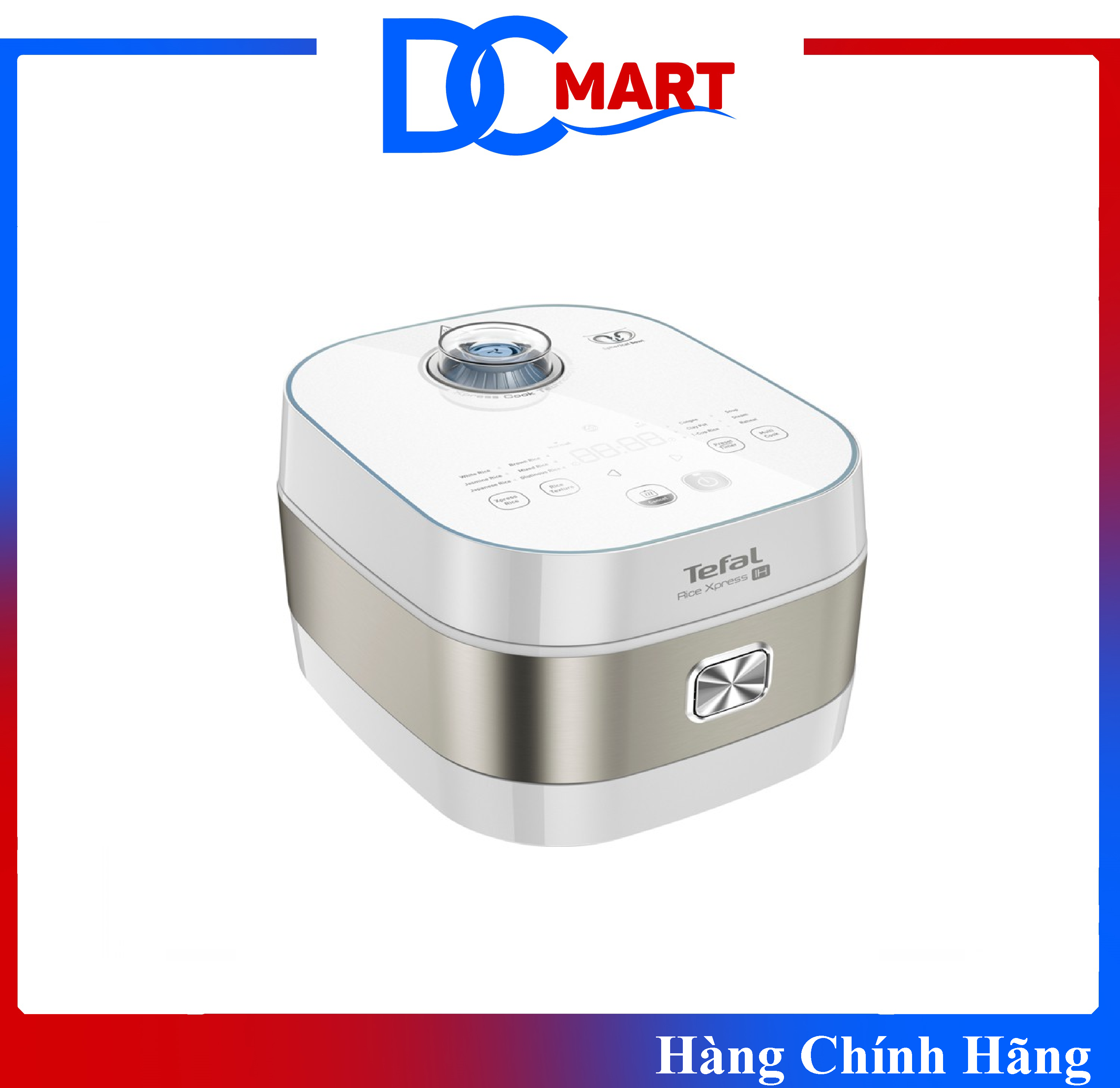 Nồi cơm điện cao tần Tefal 1.5 lít RK762168 - Hàng Chính Hãng