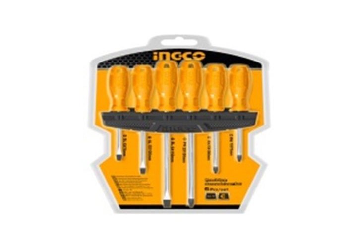 Bộ 6 tua vít ingco hksd0658