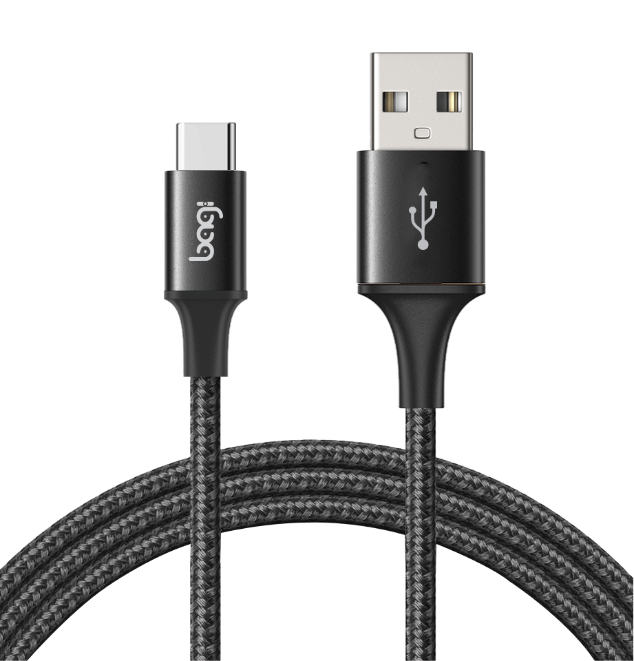 [HCM]Cáp dù sạc nhanh cổng Type-c Cho SAMSUNGOPPOXIAOMI...Dài1mTích hợp IC thông minh giúp sạc nhanh-Bagi CS100