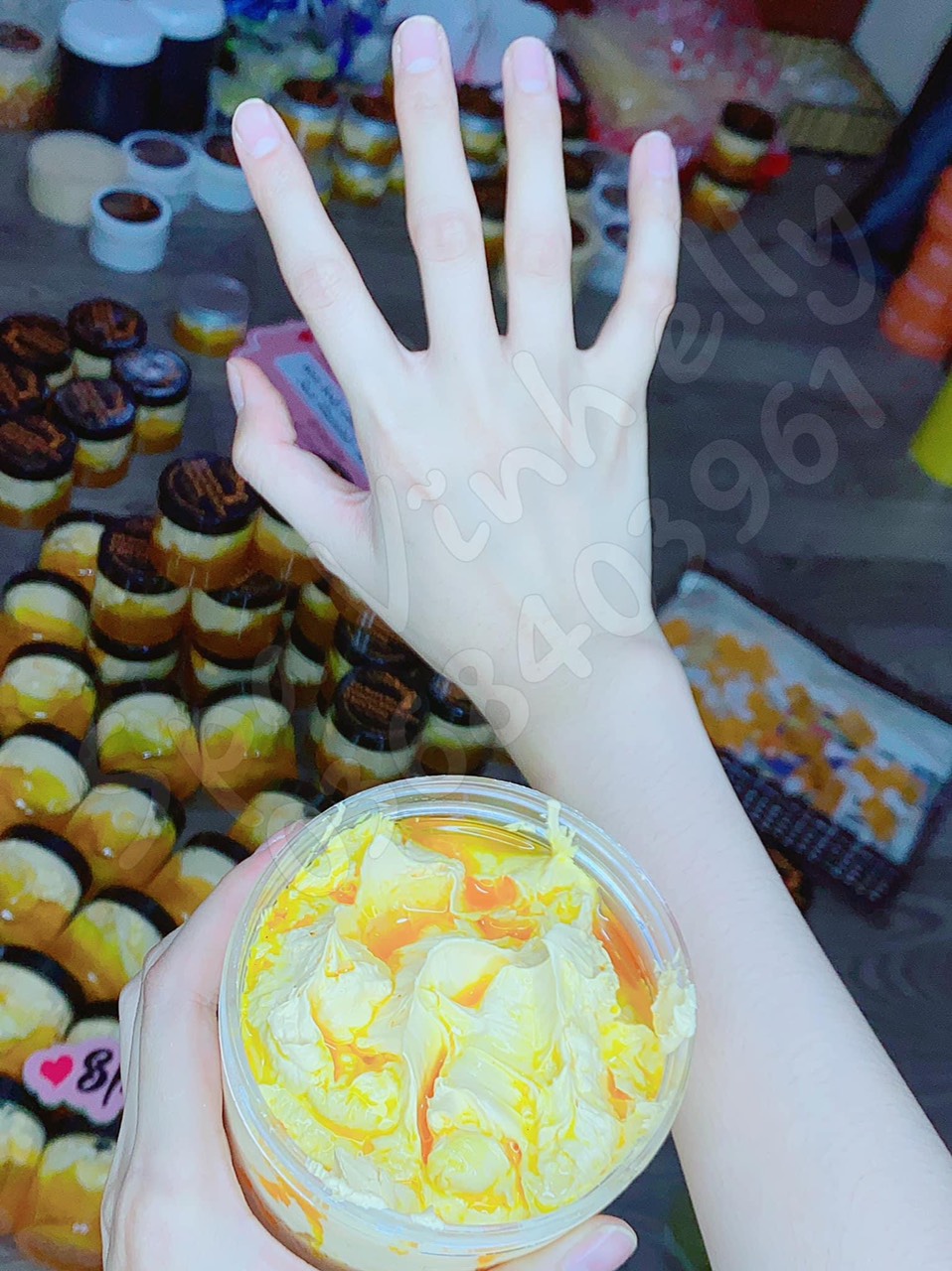   HCM Kem body Cốt MIX Tẩy Trắng Siêu Mạnh Cho Da Ngâm Đen Chai Lì Khó Trắng 220gr - Đã trộn sẵn 