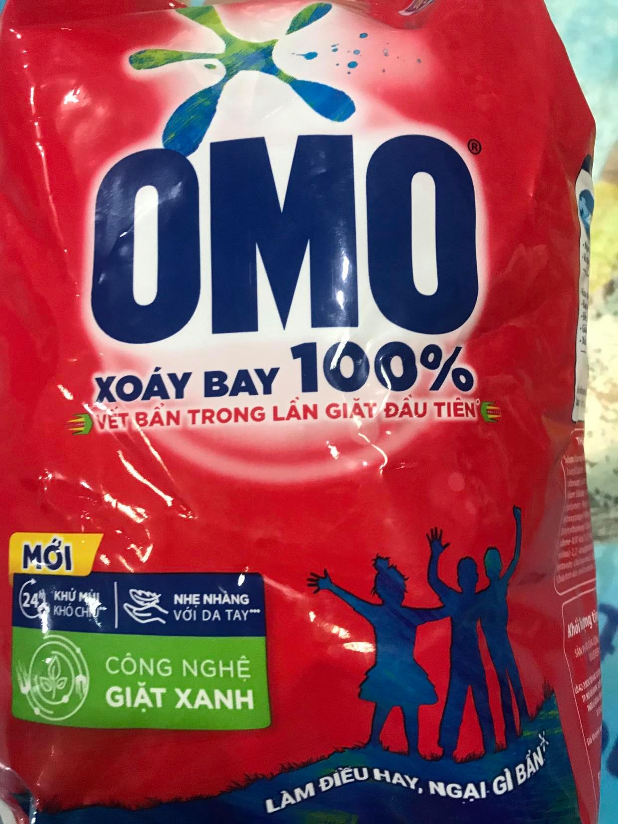 Combo 2 Gói Bột Giặt OMO Đỏ (2 gói x 380g), Bách hóa Minh Anh