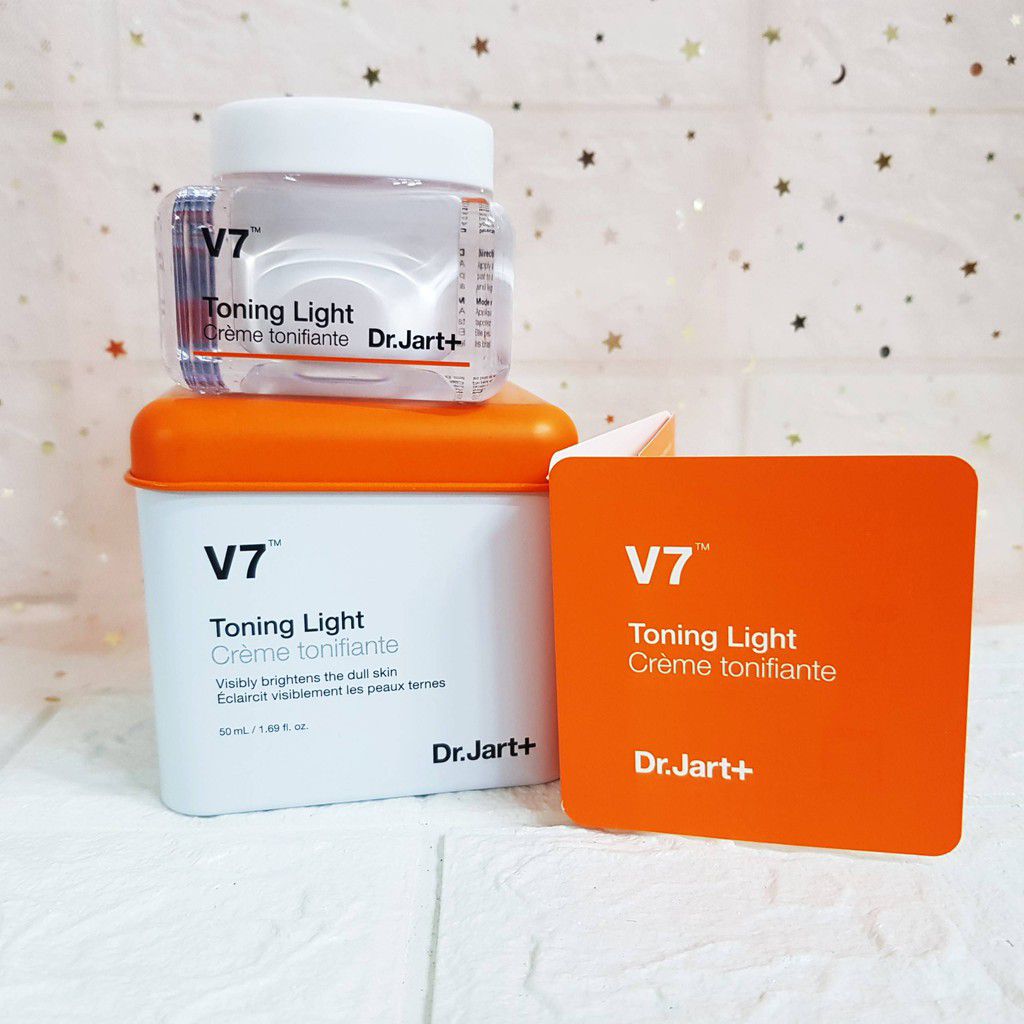 Kem trắng da V7 DR.JART+ Toning Light Hàn Quốc chính hãng (Lọ 50ml)