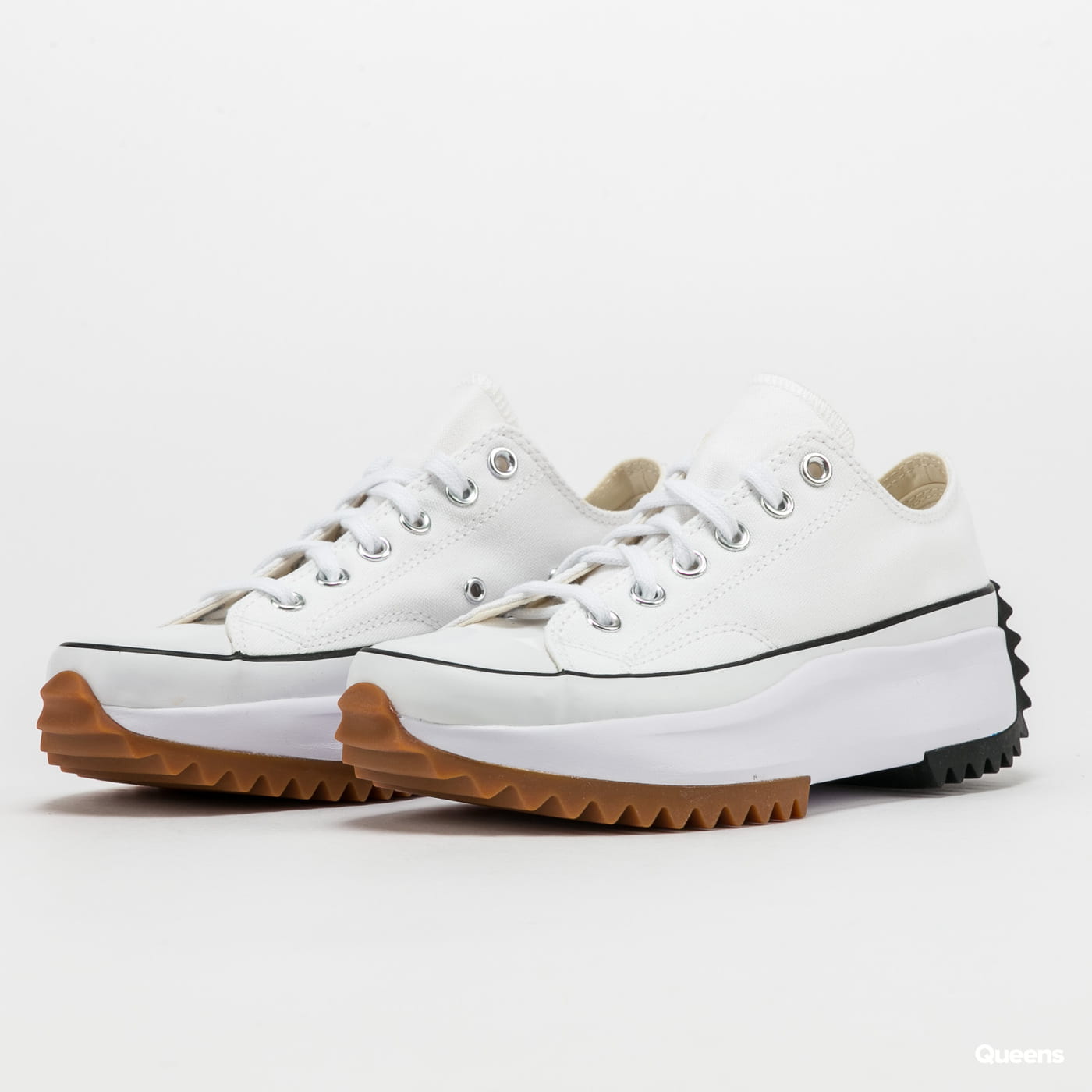 Giày Nam  nữ Sneaker Converse Run Star Hike low White ( Tặng túi converse + bill + tất)
