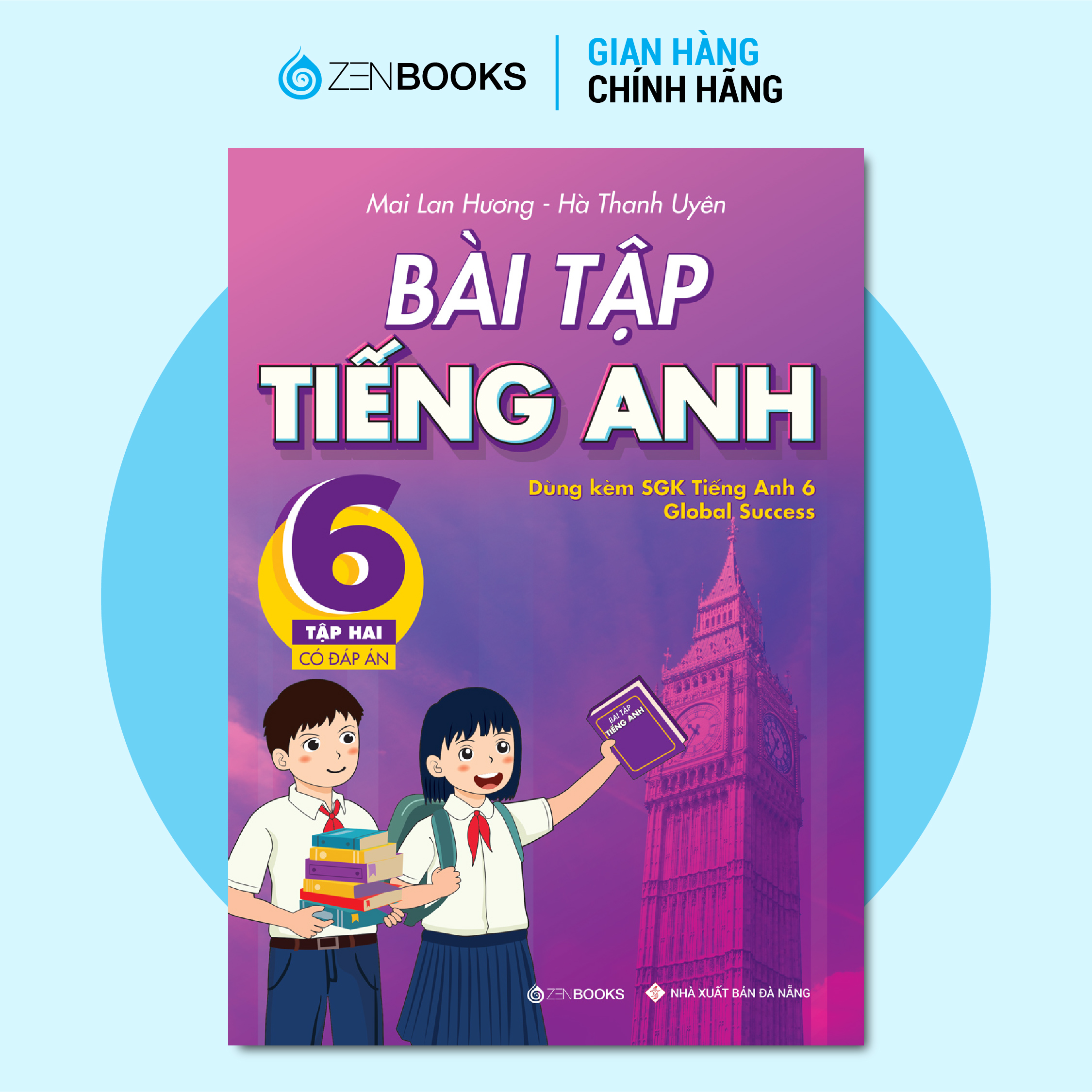 Sách - bài tập tiếng anh lớp 6 tập 2 - có đáp án