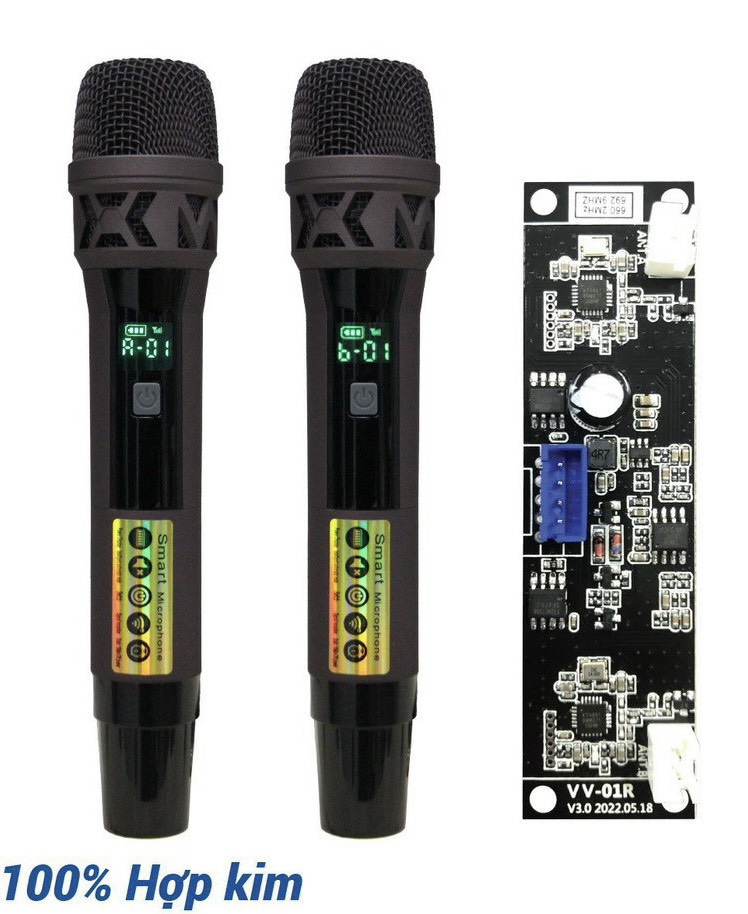 micro loa kéo UHF Q36 chống hú tốt nhất hiện nay sử dụng củ mic K8 cao cấp