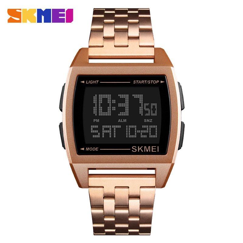 Đồng hồ nam điện tử skmei 1368 dây thép sk66-69