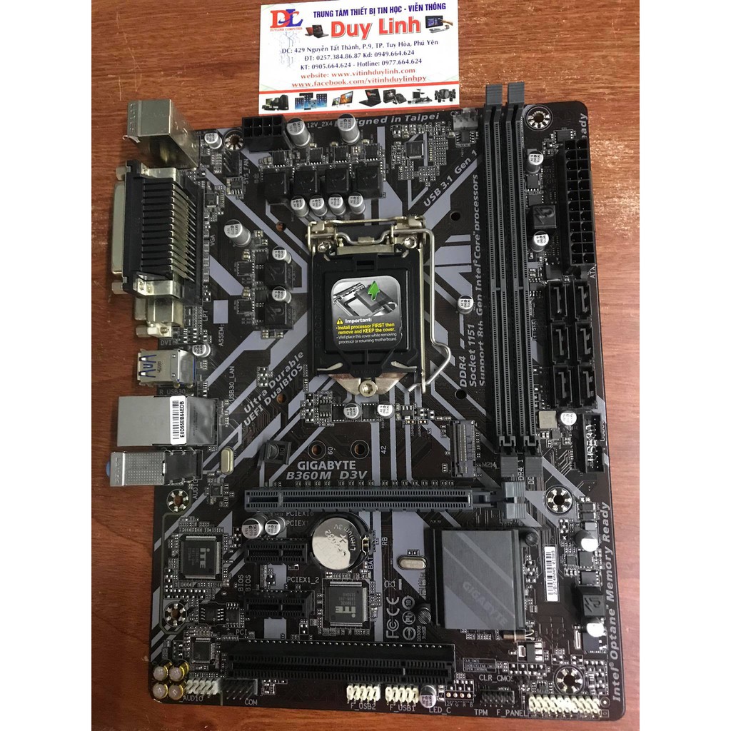 Main h310,b360,b365 socket 1151 thế hệ 8 và 9 còn bảo hành hãng