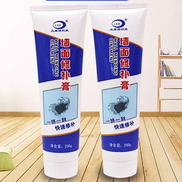 (LOẠI 1) COMBO 2 Keo trám vá tường thông minh - keo vá tường chống thấm - keo chà ron gạch - keo dán tường vôi phục hồi vết nứt mốc tường .KEO CHỐNG THẤM TƯỜNG 250G, Keo vá tường thông minh [THẾ HỆ MỚI] trám các vết nứt tường