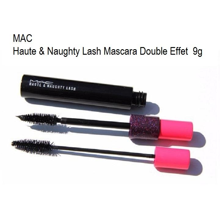 Chuốt mi mac haute & naughty lash mascara double effet 9g