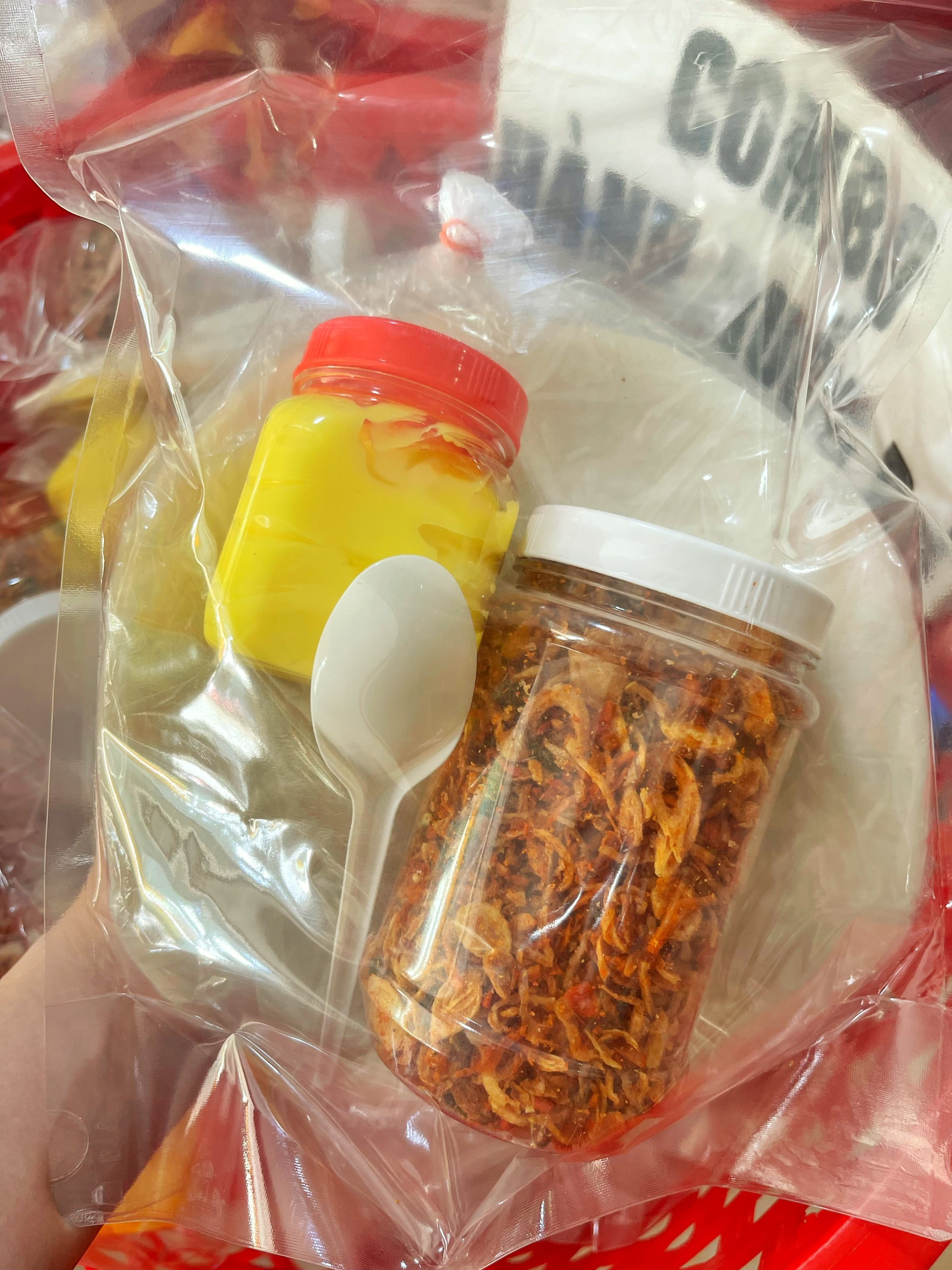 Combo bánh tráng phơi sương tây ninh_bơ + ruốc đỏ