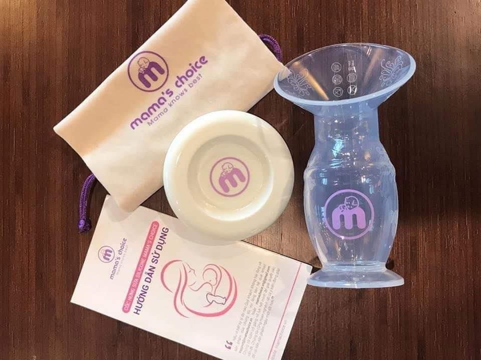 Cốc hứng sữa silicone Mama's Choice - Sukem Shop