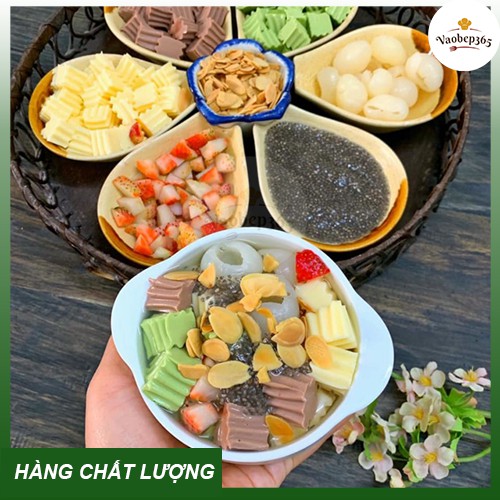 Sét Nguyên Liệu Làm Chè Khúc Bạch