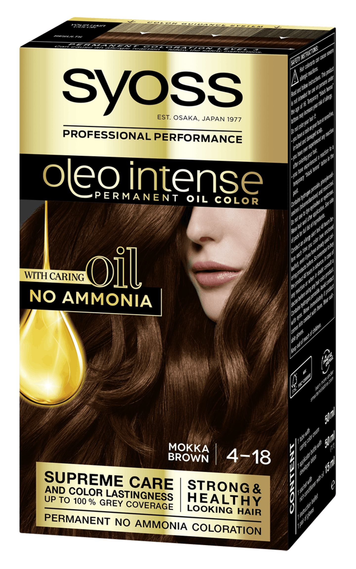 Thuốc nhuộm tóc của Đức nhập khẩu SYOSS Oleo Intense 115ml