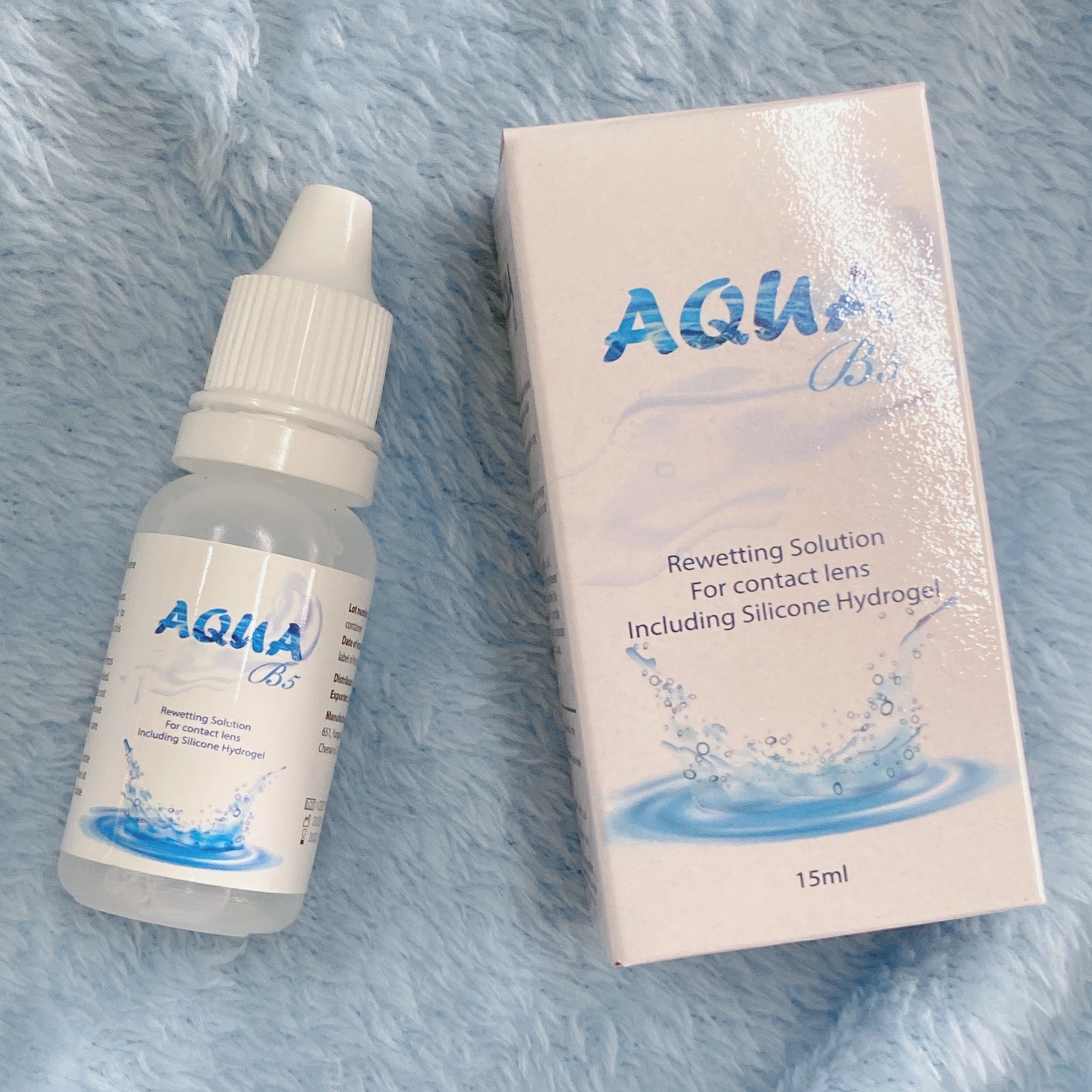 Nước nhỏ mắt lens aqua b5 15ml cao cấp cho mắt nhạy cảm- realkoko