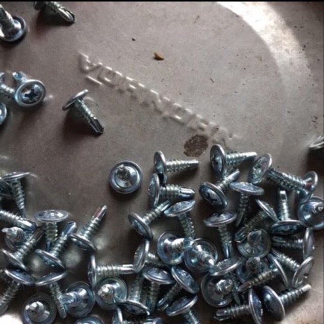 100 Gam Vít Tự Khoan Đầu Dù ( Đầu Nấm ) Các Cỡ Hàng Loại 1