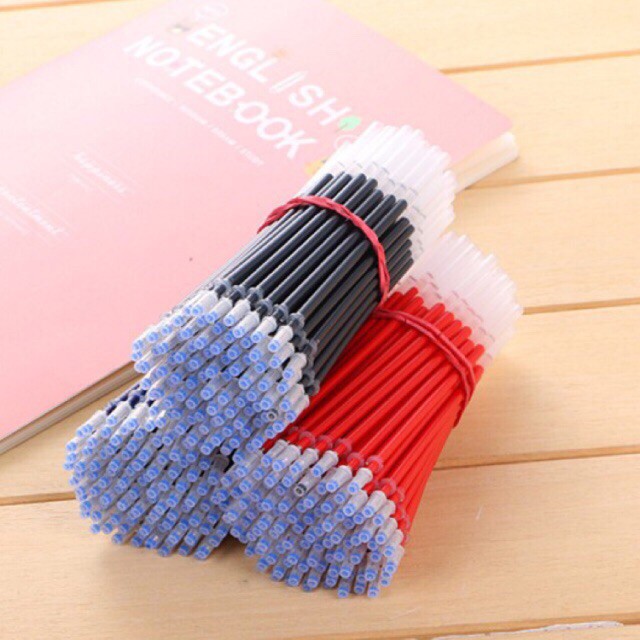 Combo 50 Ruột Bút Bi Nước Thay Vào Bút Cute Và Bút Chữ A (A163)