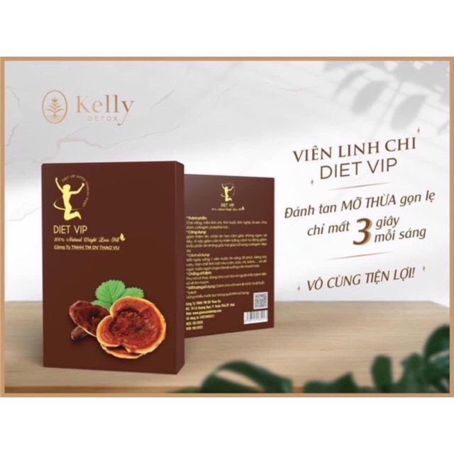 [HCM]VIÊN NANG GIẢM CÂN DIET VIP (HÀNG CÔNG TY)