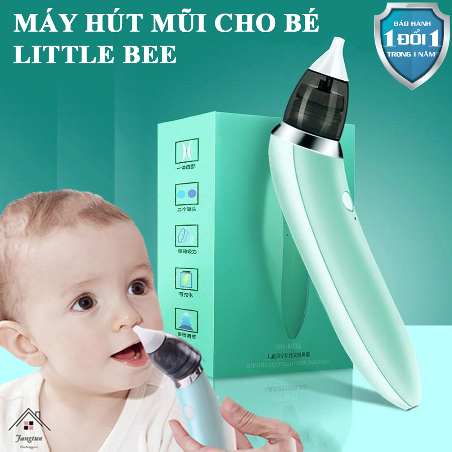 Sức khỏe cho bé - Máy Hút Mũi Cho Bé Little Bee, chắm sóc sức khỏe cho trẻ  nhỏ, làm sạch mũi cho trẻ