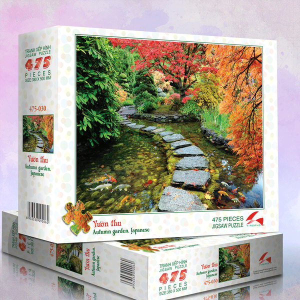 Tranh xếp hình 475 mảnh - vườn thu
