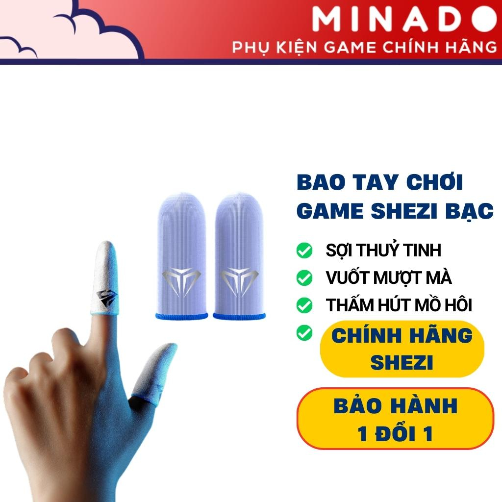 Game Ff Pubg Liên Quân Siêu Nhạy Giá Rẻ Cao Cấp Shezi Sợi Bạc Thuỷ Tinh S02 Găng Tay Chơi Game - Minado