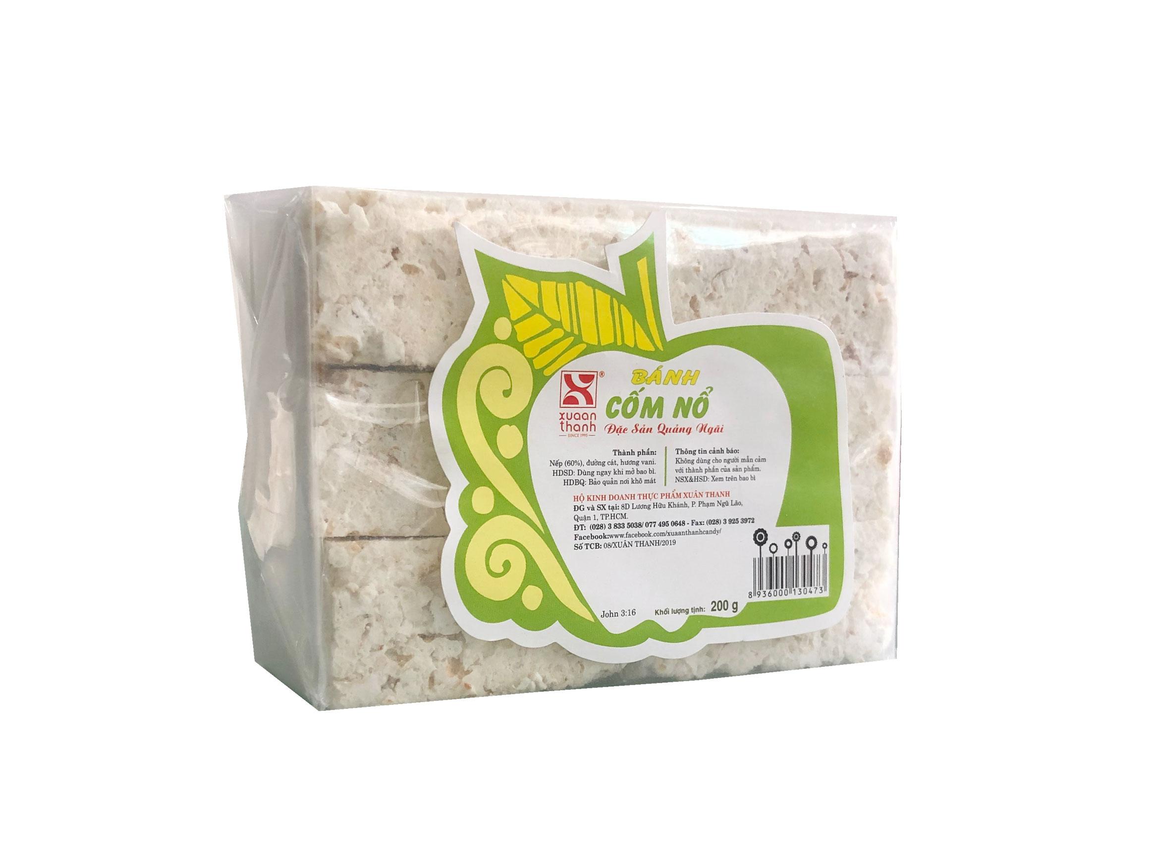 Bánh cốm nổ Xuân Thanh gói 200g