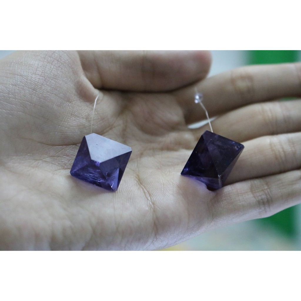 Phèn Crom tinh khiết nuôi tinh thể gói 100 gam KCr(SO4)2.12H2O Chromium (III) Potassium sulfate dodecahydrat