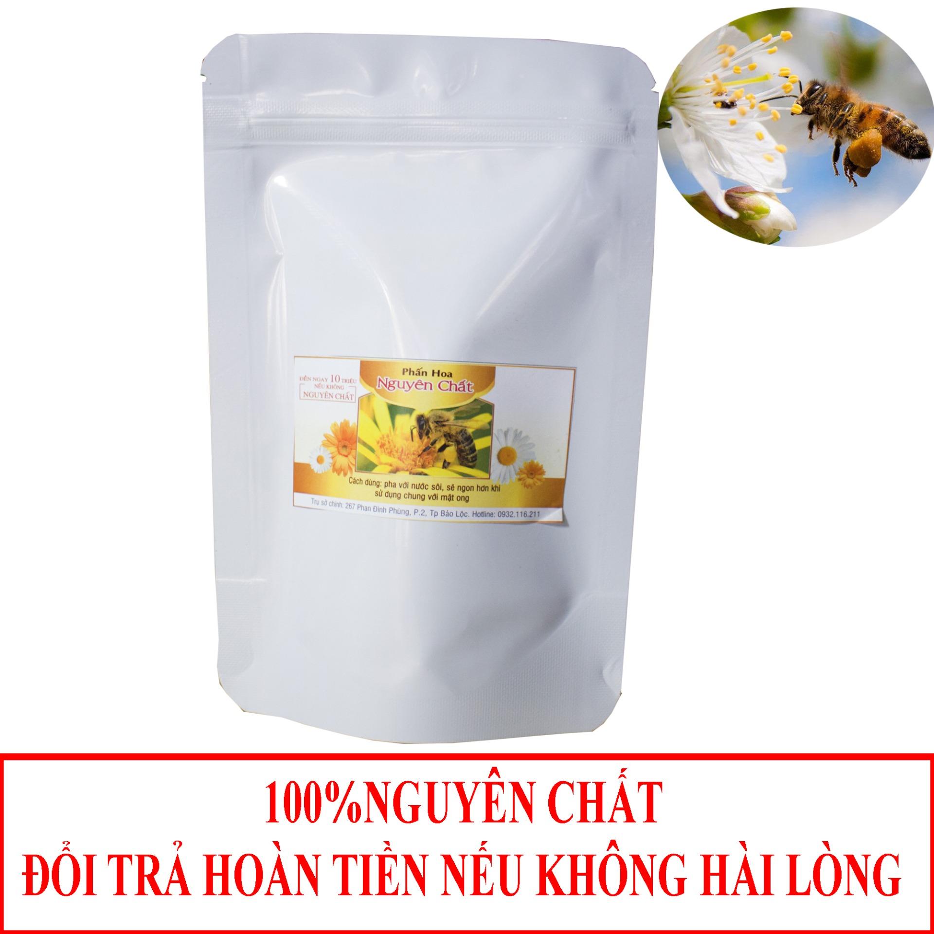 Phấn Hoa Mật Ong Nguyên chất 50gr, bồi bổ phục hồi sức khỏe ,cam kết đổi trả nếu không hài lòng