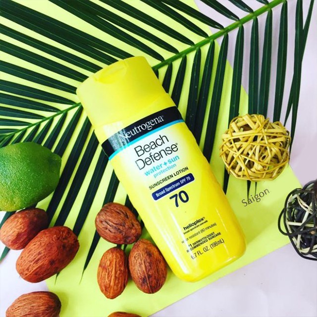 Kem Chống Nắng Đi Biển Neutrogena Beach Defense Water + Sun Protection Sunscreen Lotion SPF 50 (198ml)