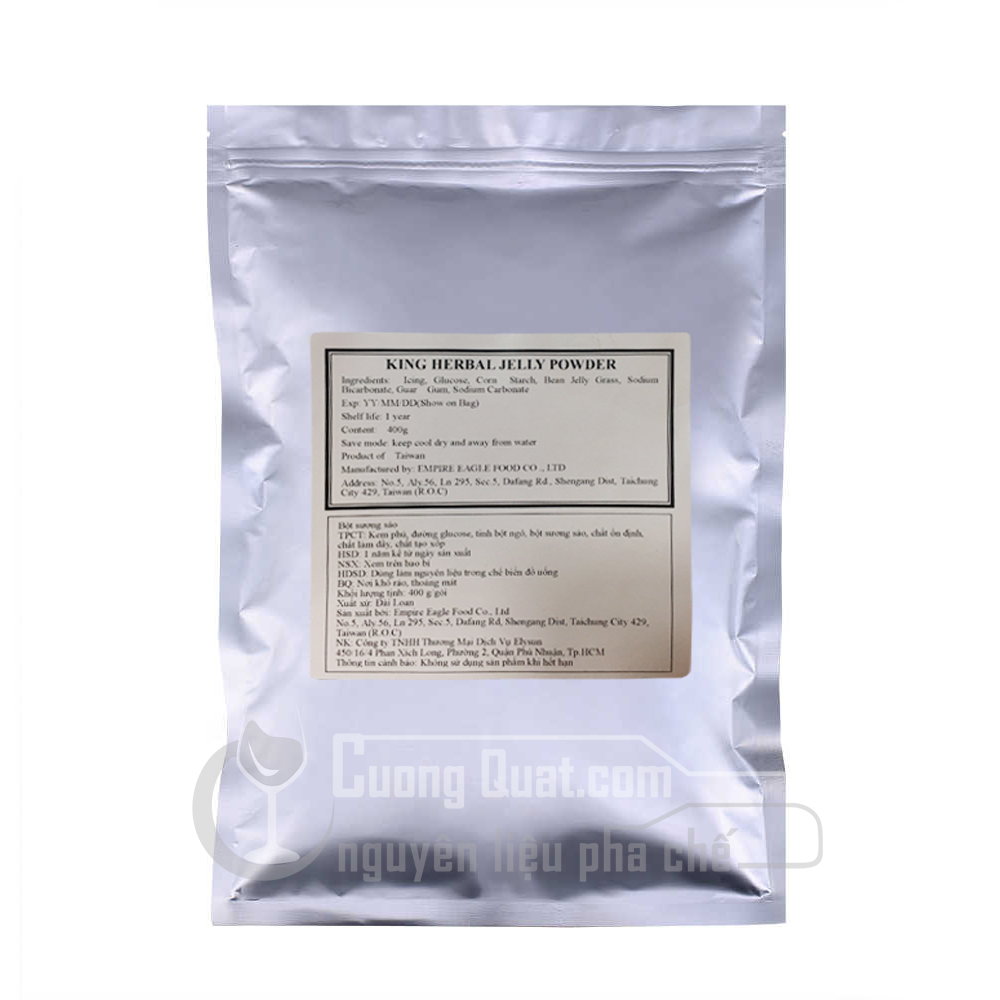 Bột sương sáo đài loan herbal jelly 400gr