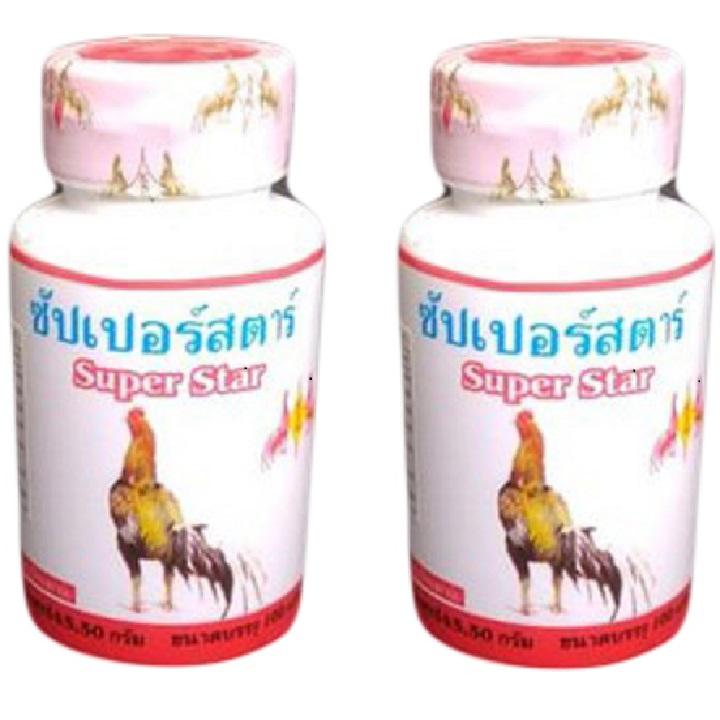 Super Star đỏBồi bổ gân gối,Tăng cường chức năng gân cho gà đá-thuốc nuôi gà đá Thái Lan số 1 hiện nay.
